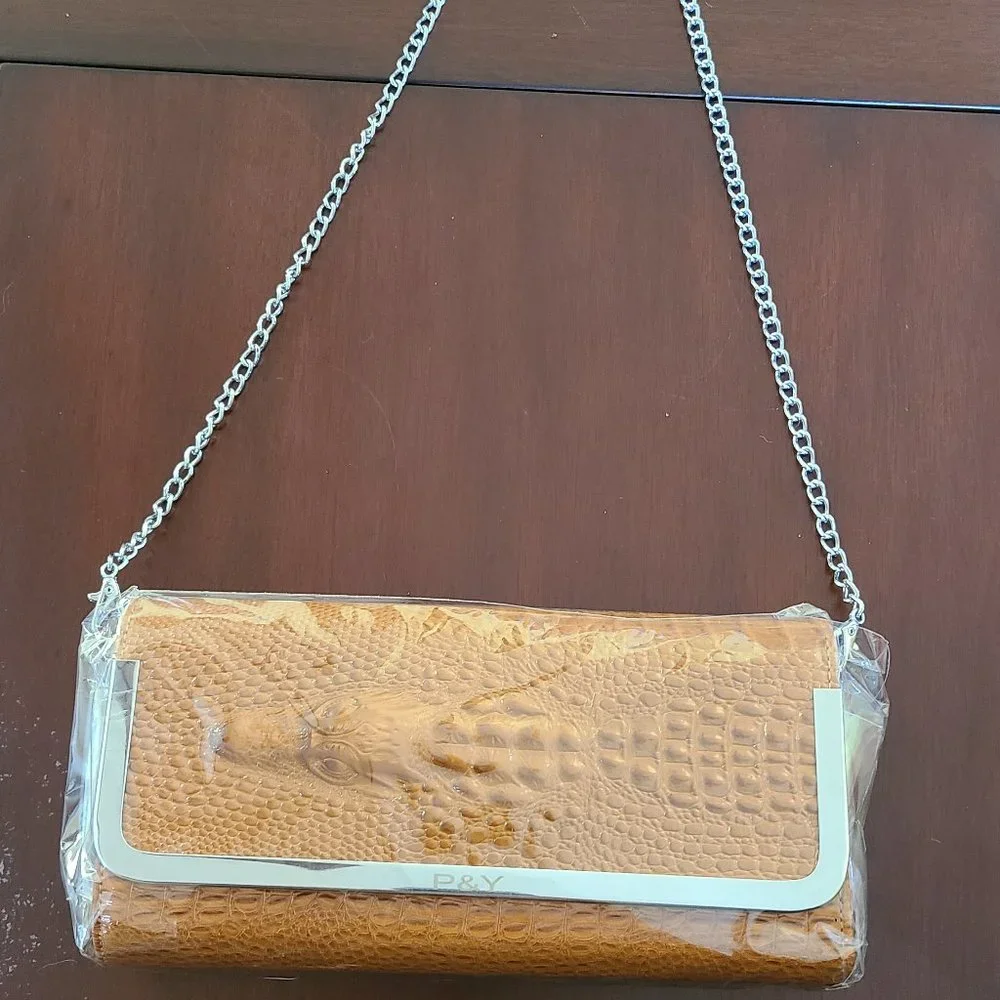 P&Y Alligator Handbag - Picture 1 of 2